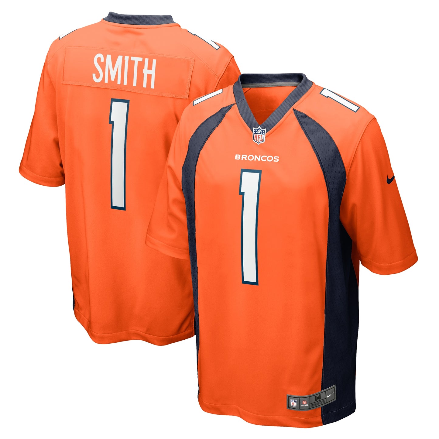 Tremon Smith Denver Broncos Nike Team Game Jersey -  Orange