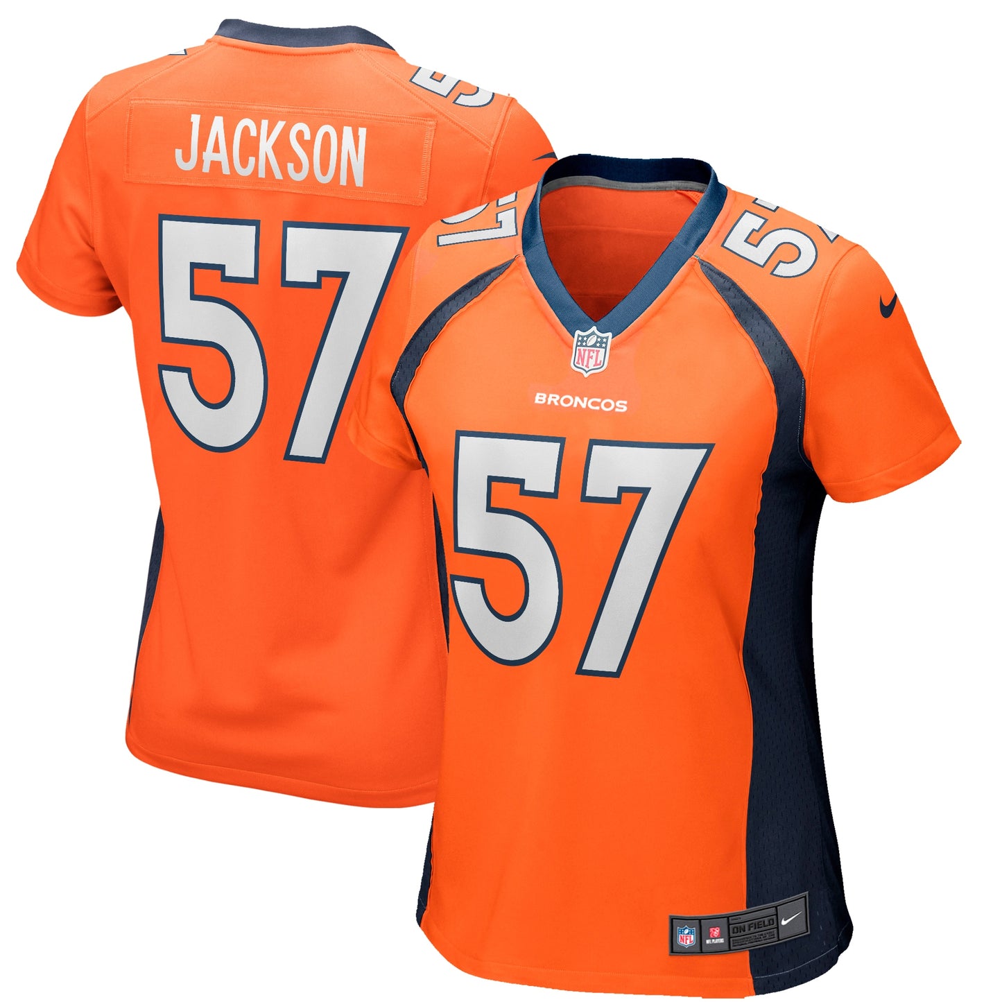 Tom Jackson Denver Broncos Nike Women's Game Retired Player Jersey - Orange