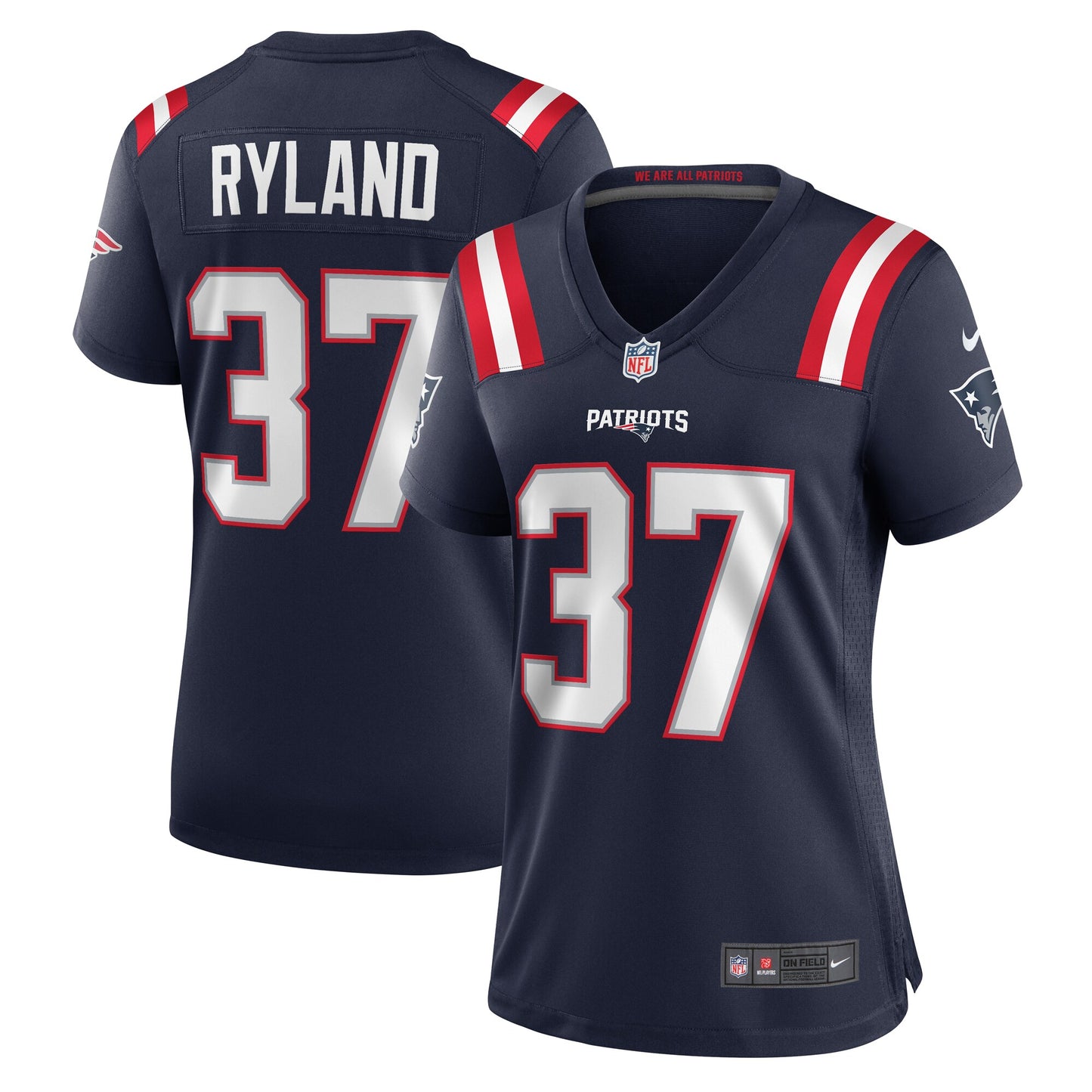 Chad Ryland New England Patriots Nike Women's Team Game Jersey -  Navy