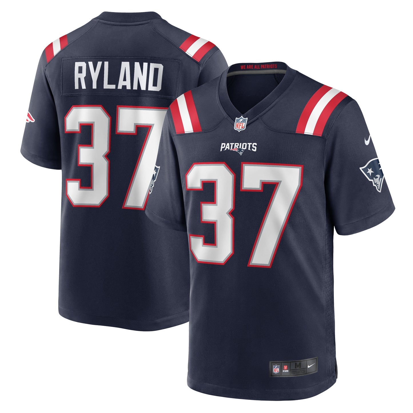 Chad Ryland New England Patriots Nike Team Game Jersey -  Navy