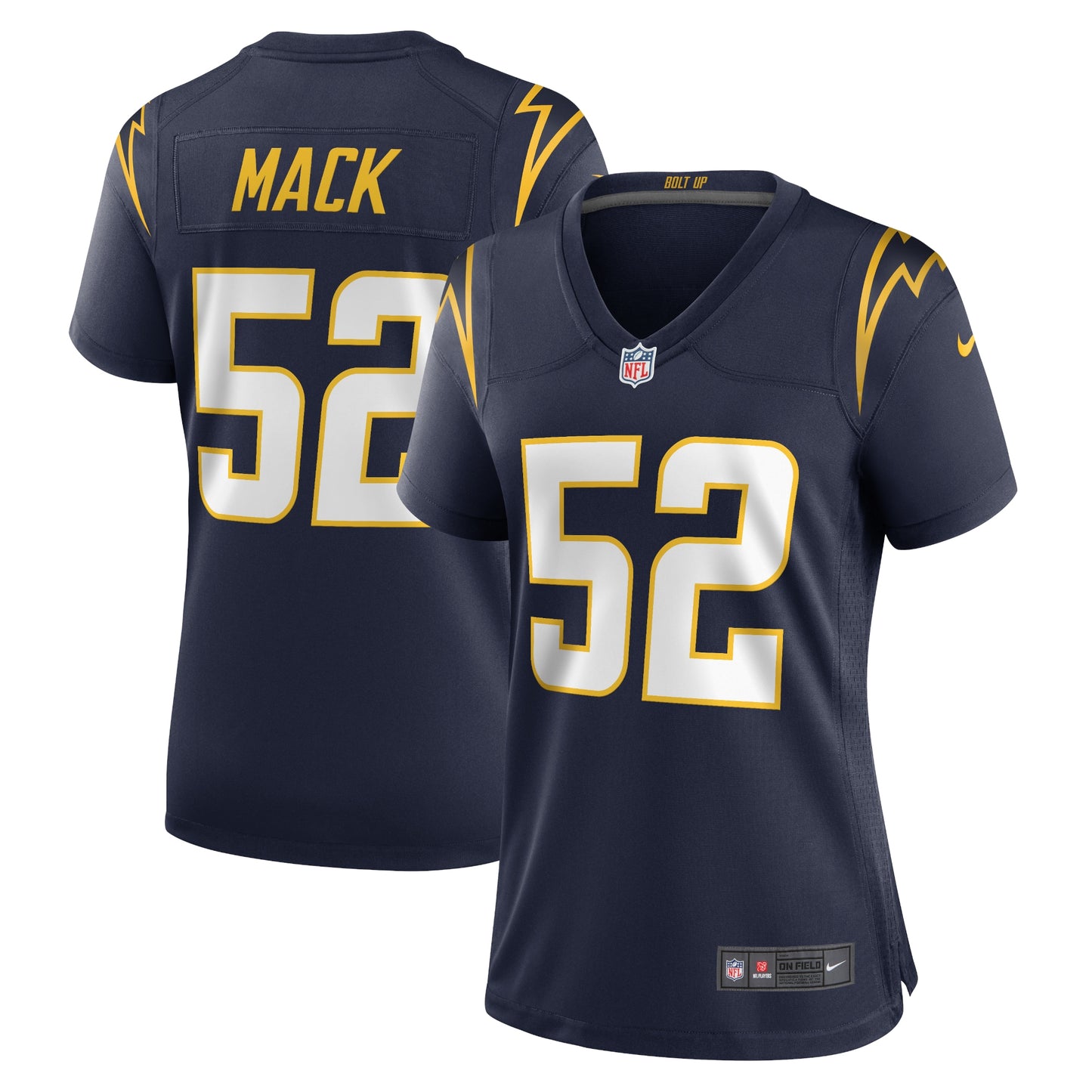 Khalil Mack Los Angeles Chargers Nike Women's Alternate Game Jersey - Navy