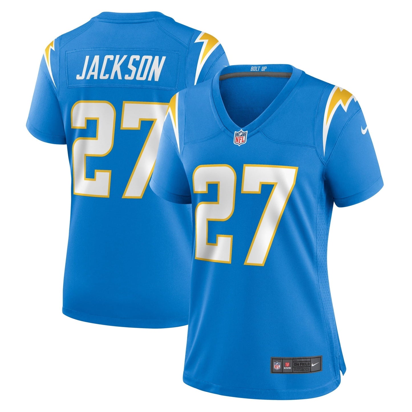 Women's Nike J.C. Jackson Powder Blue Los Angeles Chargers Game Jersey