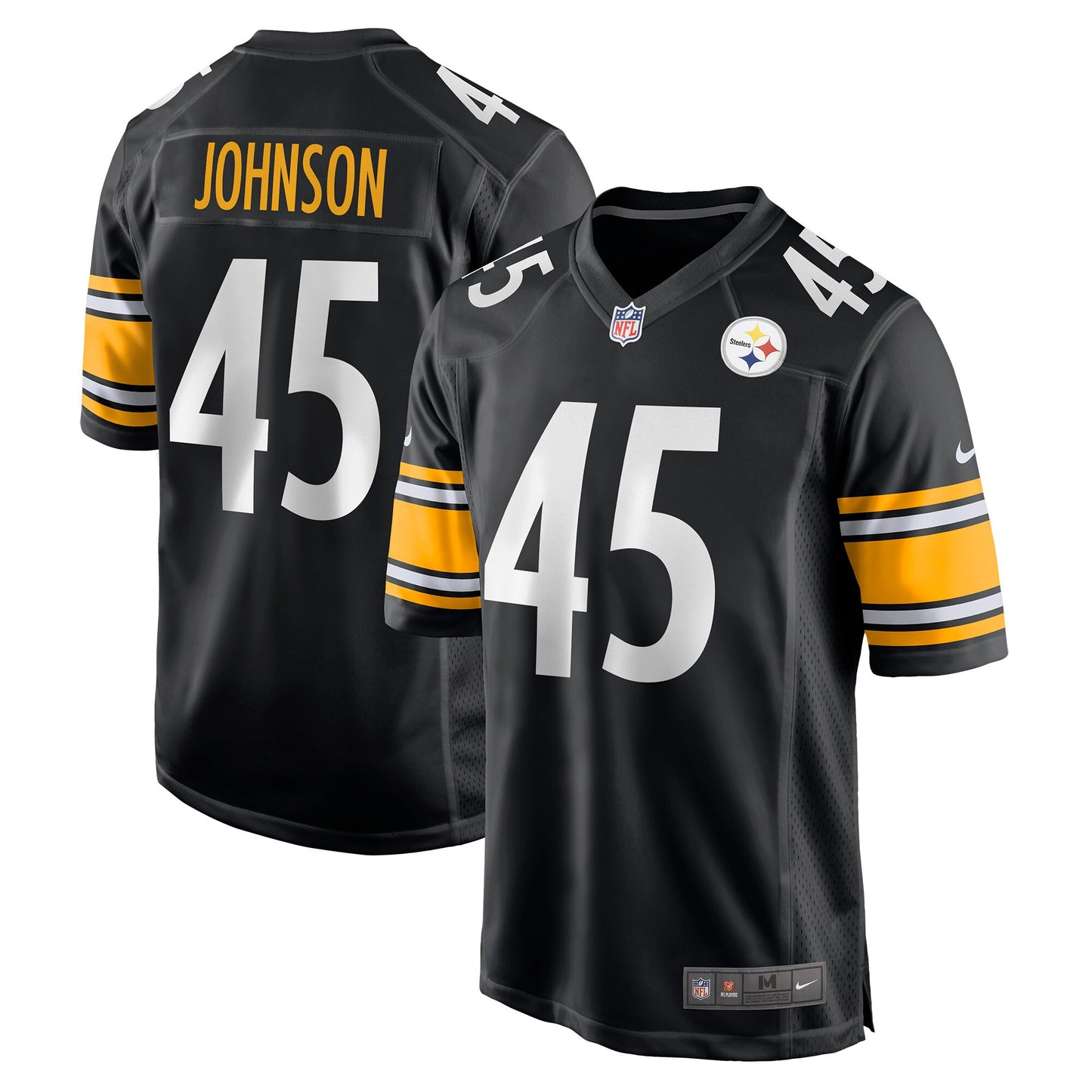 Buddy Johnson Pittsburgh Steelers Nike Player Game Jersey - Black