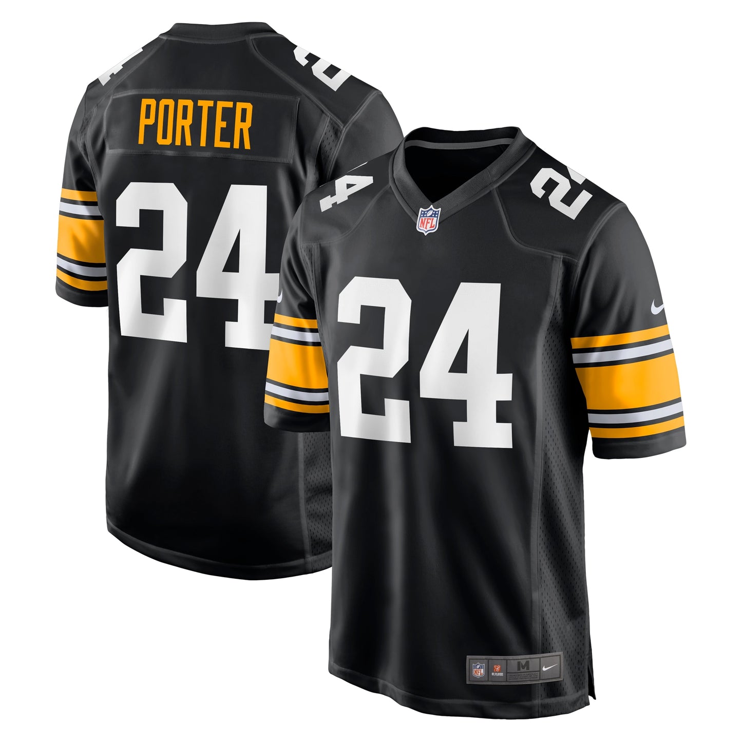 Joey Porter Jr. Pittsburgh Steelers Nike Alternate Game Jersey - Black