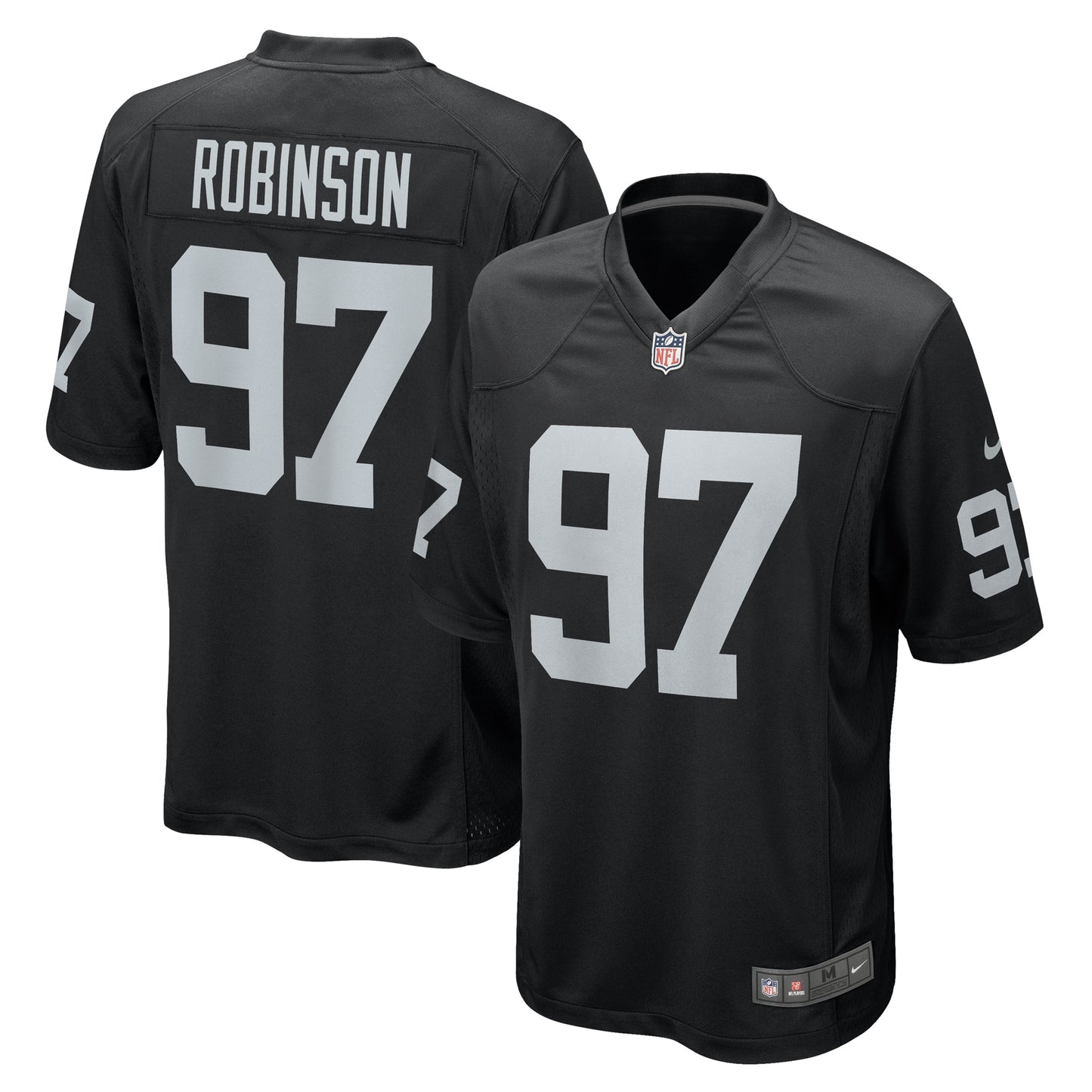 Janarius Robinson Las Vegas Raiders Nike Team Game Jersey -  Black