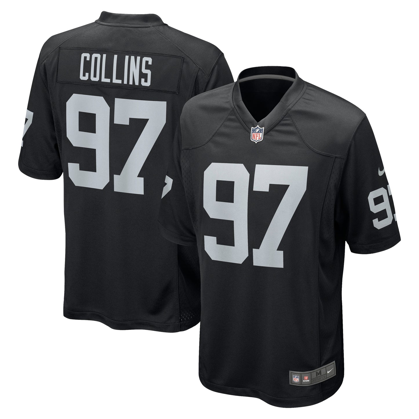 Maliek Collins Las Vegas Raiders Nike Game Jersey - Black
