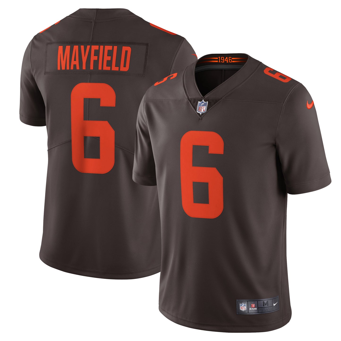 Baker Mayfield Cleveland Browns Nike Alternate Vapor Limited Jersey - Brown
