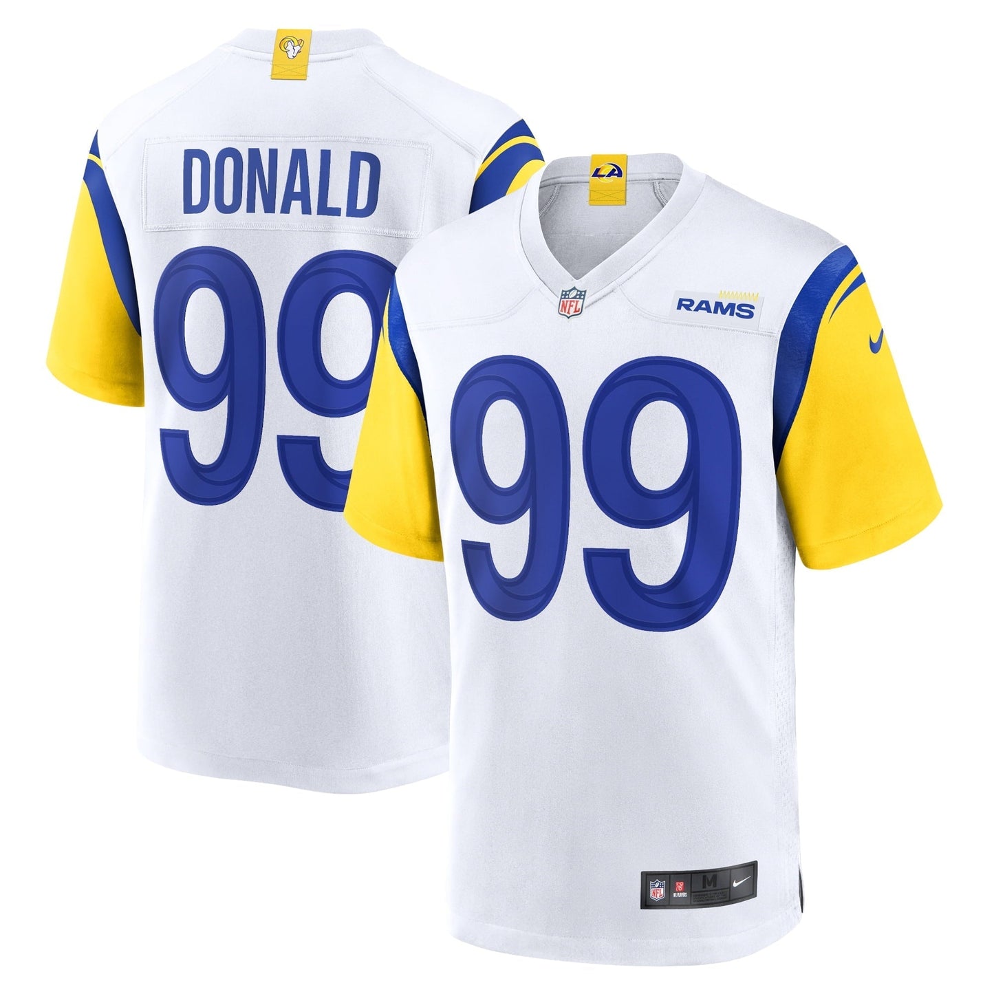 Men's Nike Aaron Donald White Los Angeles Rams Alternate Player Game Jersey