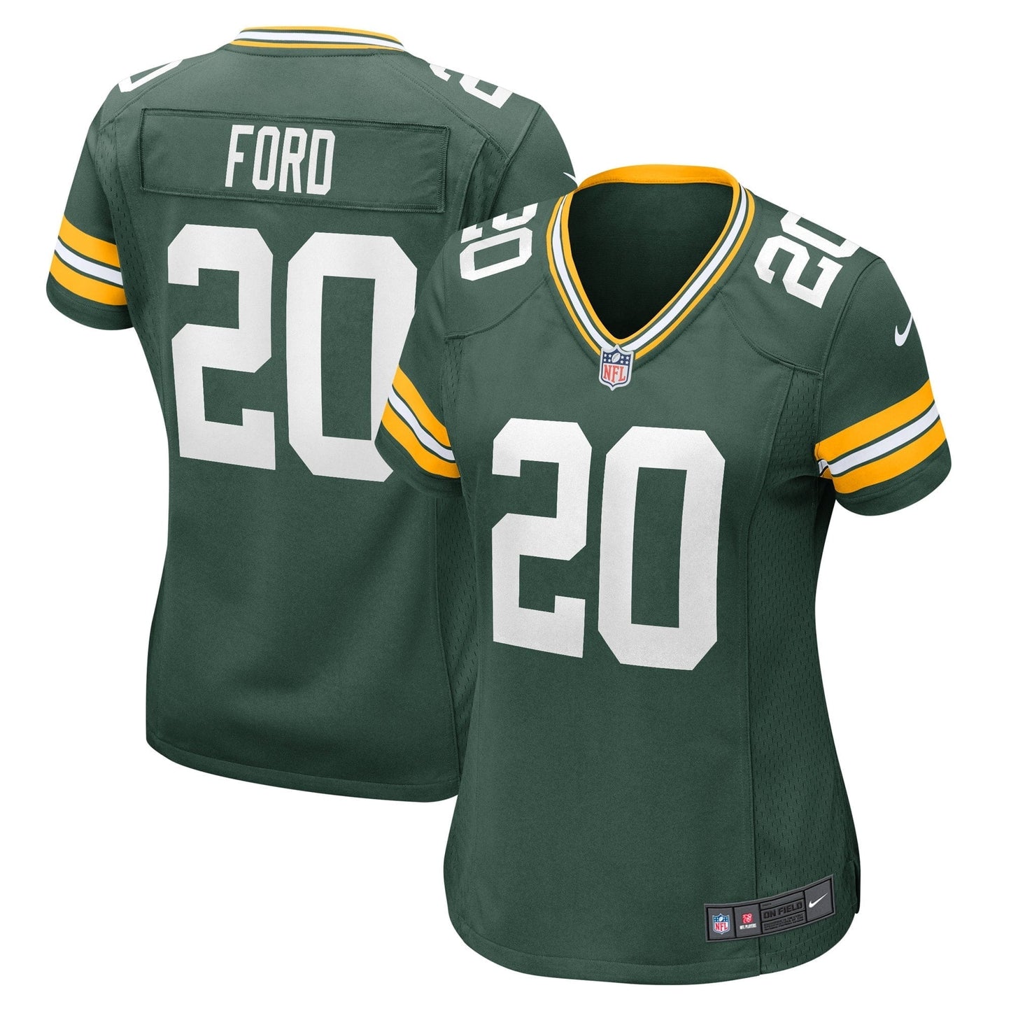 Women's Nike Rudy Ford Green Green Bay Packers Game Player Jersey