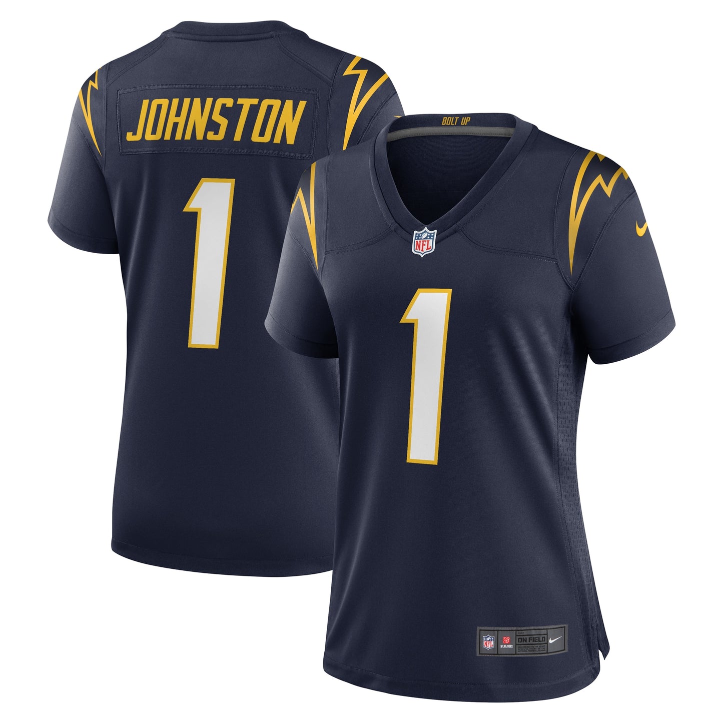 Quentin Johnston Los Angeles Chargers Nike Women's Alternate Game Jersey - Navy