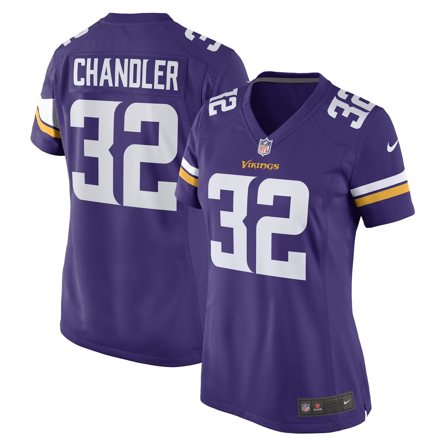 Women's Nike Ty Chandler Purple Minnesota Vikings Game Player Jersey
