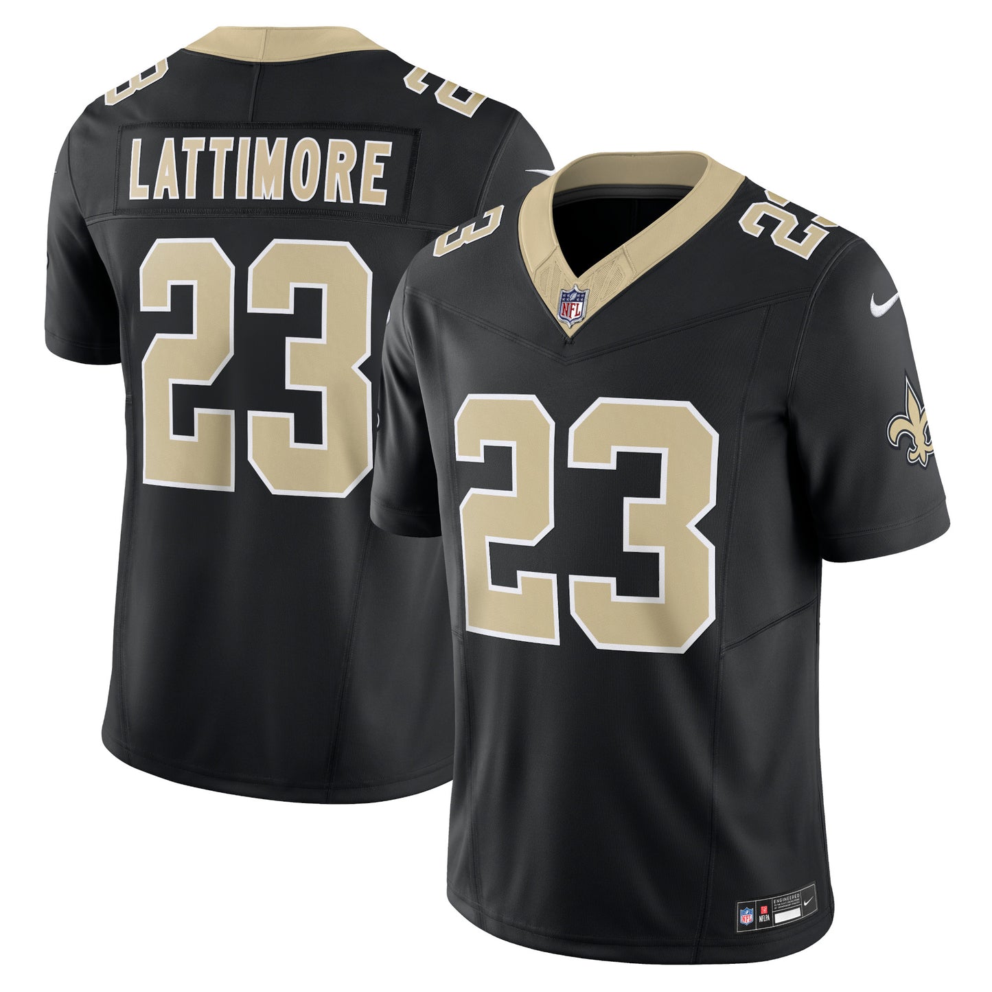 Marshon Lattimore New Orleans Saints Nike Vapor F.U.S.E. Limited Jersey - Black
