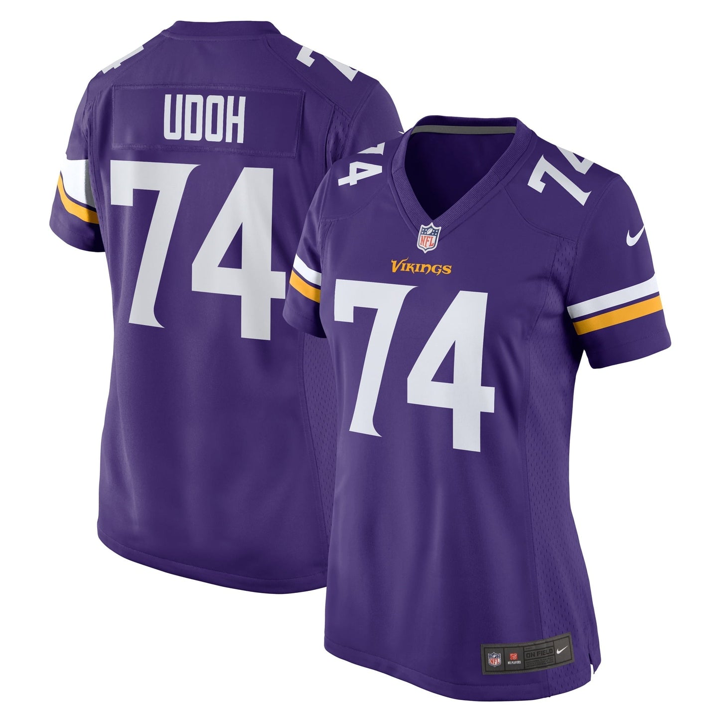 Women's Nike Oli Udoh Purple Minnesota Vikings Game Jersey