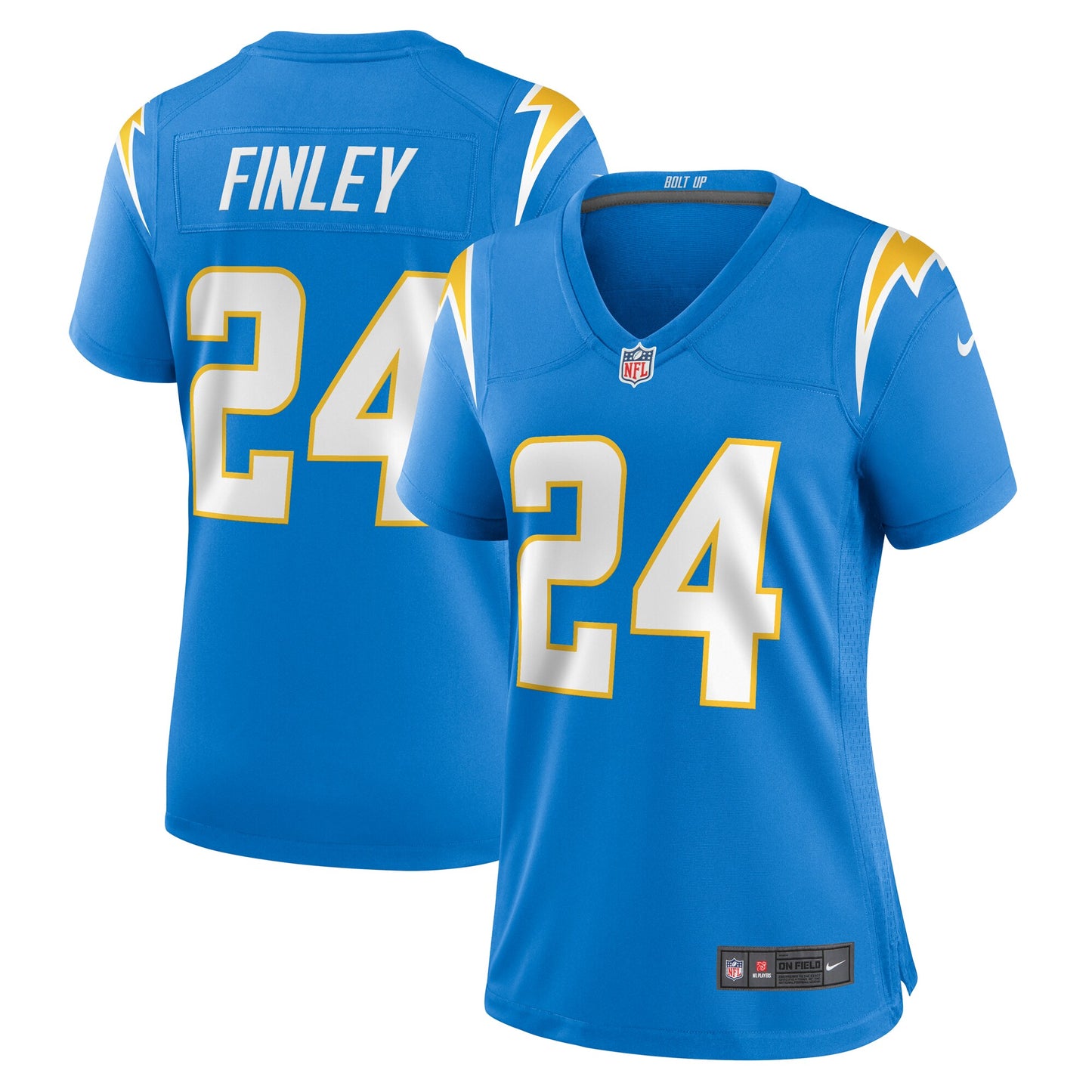 AJ Finley Los Angeles Chargers Nike Women's Team Game Jersey -  Powder Blue