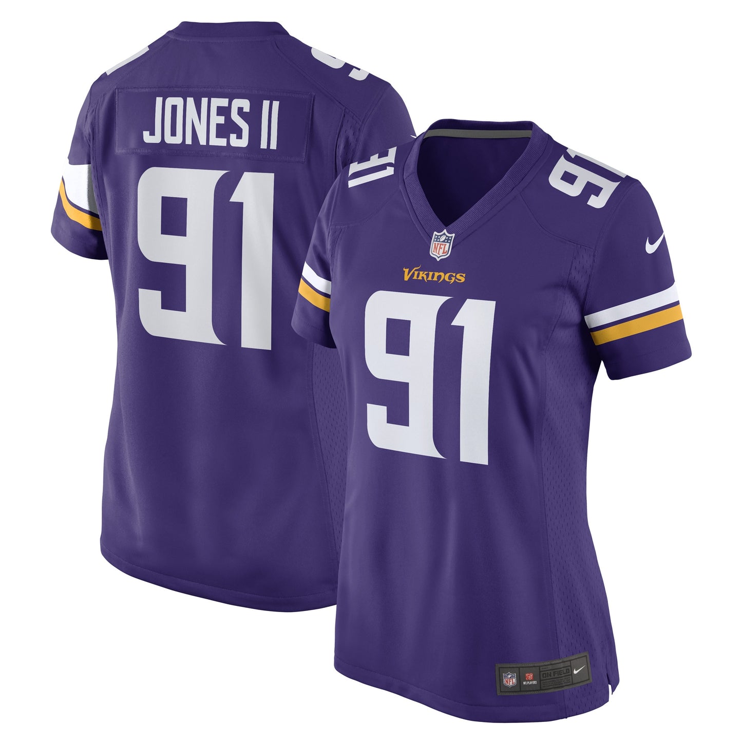 Patrick Jones II Minnesota Vikings Nike Women's Game Player Jersey - Purple