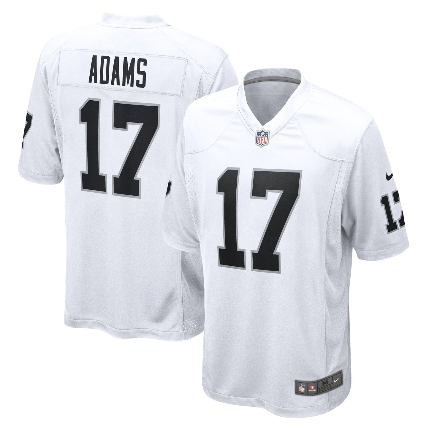 Davante Adams Las Vegas Raiders Nike Game Jersey - White