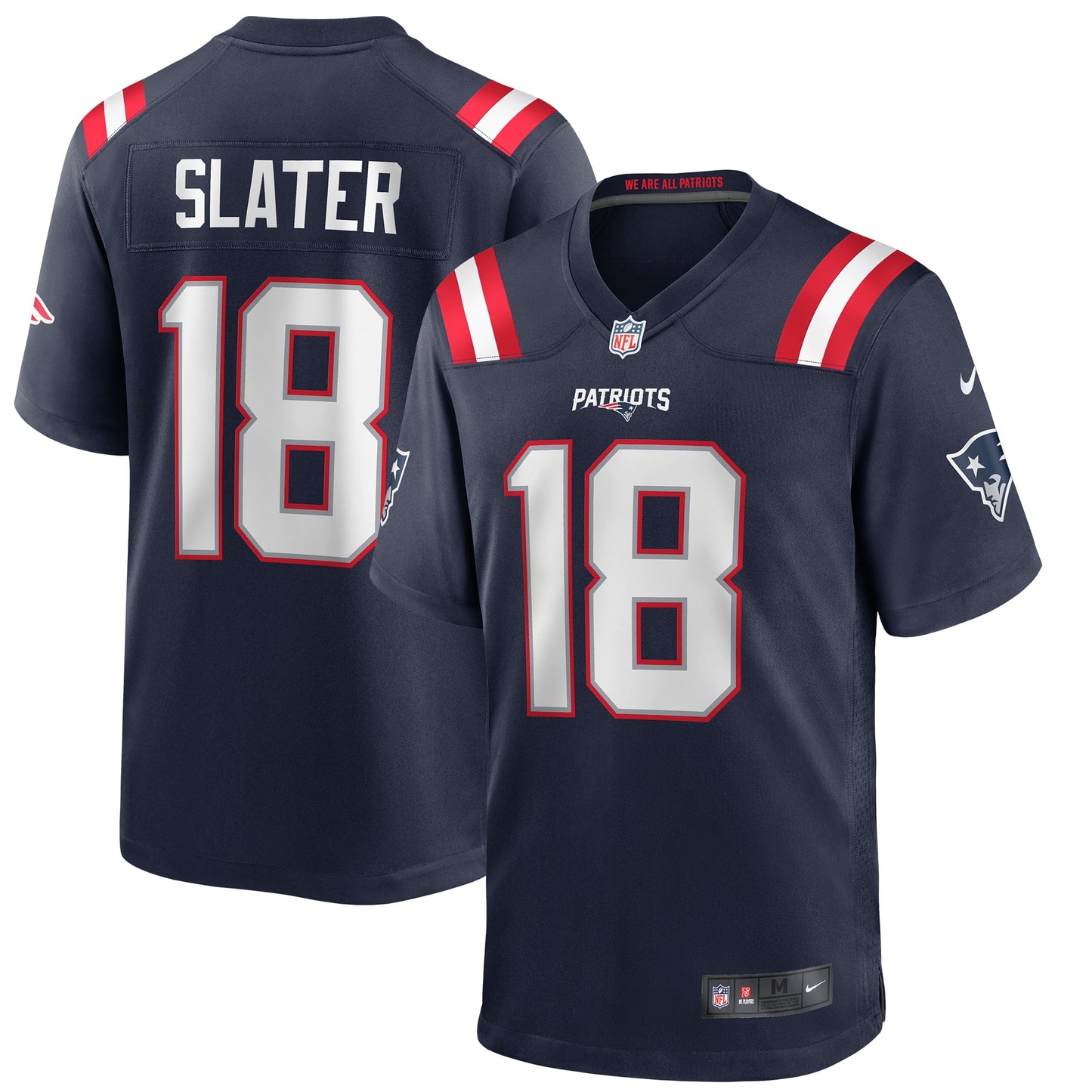 Matthew Slater New England Patriots Nike Game Player Jersey - Navy