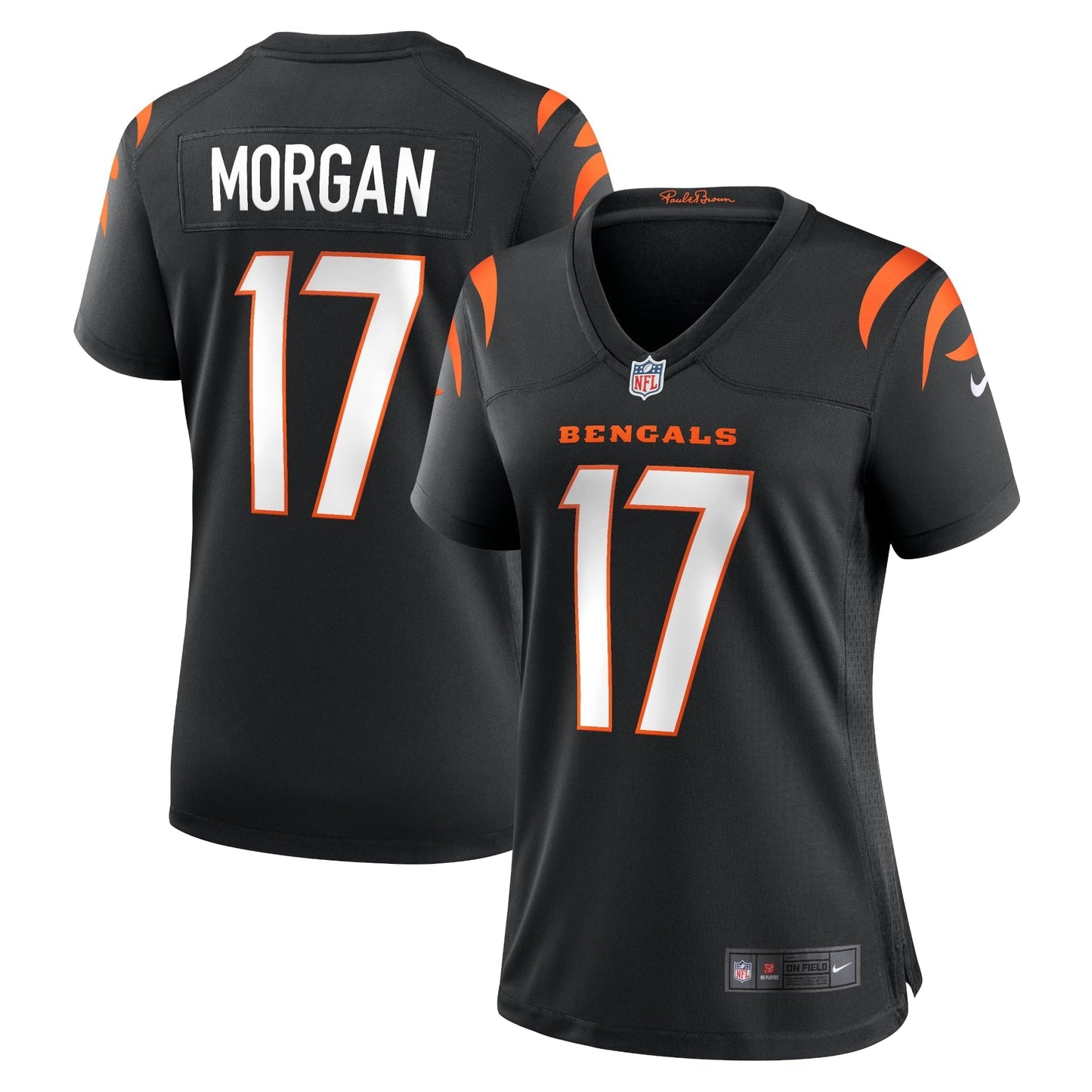 Women's Nike Stanley Morgan Black Cincinnati Bengals Player Game Jersey