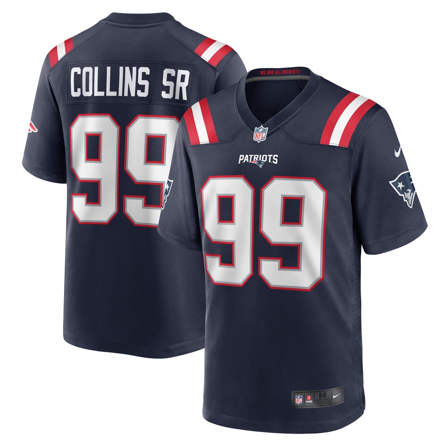 Jamie Collins Sr. New England Patriots Nike Home Game Player Jersey - Navy