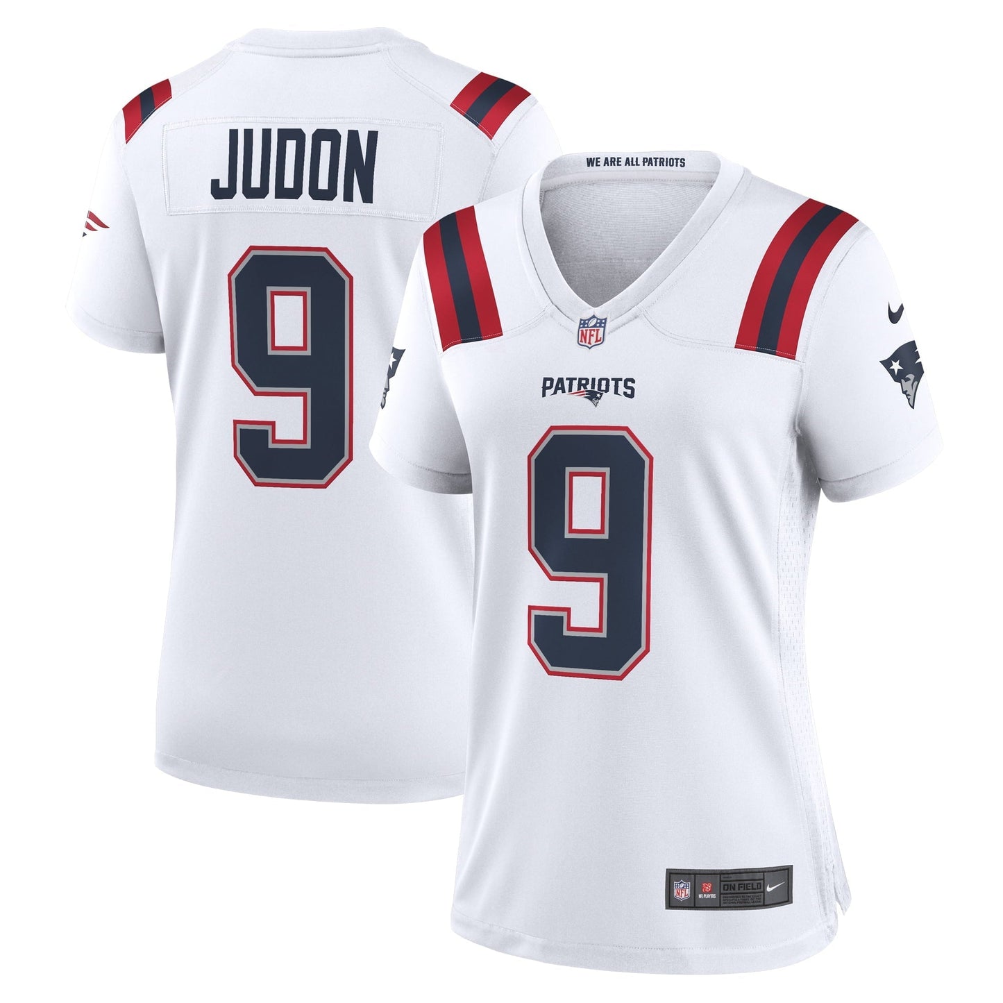 Women's Nike Matthew Judon White New England Patriots  Game Jersey